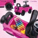 Jeździk pchacz chodzik dla dzieci Mercedes Benz G Klasa różowy