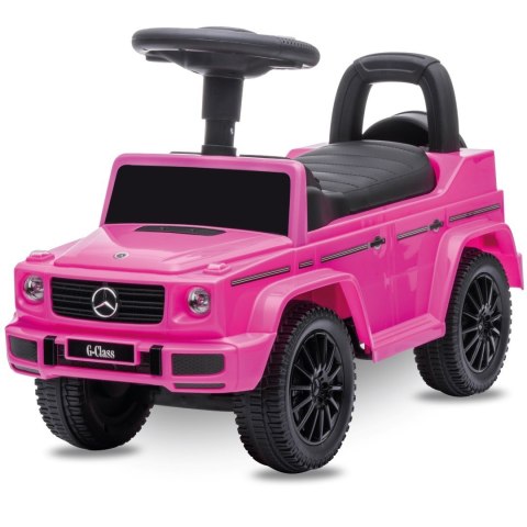 Jeździk pchacz chodzik dla dzieci Mercedes Benz G Klasa różowy