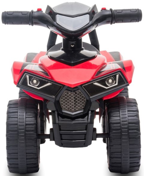Jeździk pchacz chodzik dla dzieci na roczek Quad Good Year czerwony