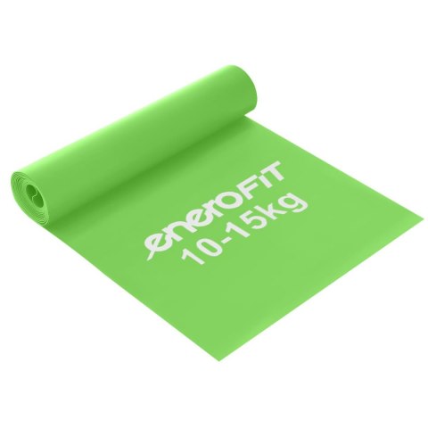 TAŚMA TRENINGOWA DO ĆWICZEŃ PILATES 2000x150x0,40MM 10-15KG ZIELONA