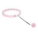 HMS ZESTAW HULA HOP HHW06 PINK Z PIŁKĄ GRAWITACYJNĄ I LICZNIKIEM HMS + PAS BR163 BLACK