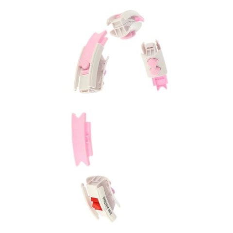 HMS ZESTAW HULA HOP HHW06 PINK Z PIŁKĄ GRAWITACYJNĄ I LICZNIKIEM HMS + PAS BR163 BLACK