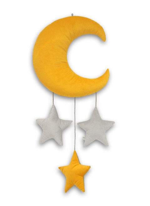 Dream Pillows girlanda pluszowa KSIĘŻYC Akson - ŻÓŁTY