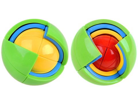 Gra logiczna KULA 3D PUZZLE łamigłówka Piłka - kolorowa zagadka GR0067