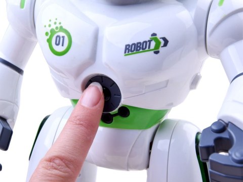 Zdalnie sterowany ROBOT tańczy Nauka angielskiego światło + dźwięk RC0447