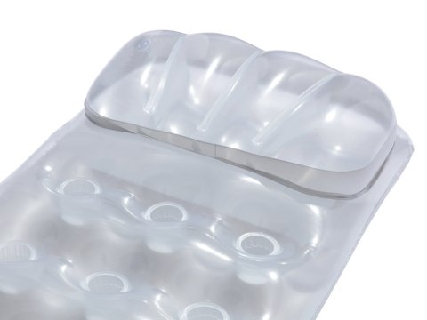 Bestway Dmuchany materac plażowy z zagłówkiem METAL 188x71cm 43024