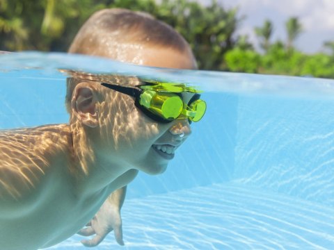 Bestway Okularki do pływania ŻÓŁTE 7+ 21005