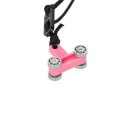 ONE FITNESS ZESTAW HULA HOP OHA02 PINK Z WYPUSTKAMI I OBCIĄŻNIKIEM ONE FITNESS + PAS BR160