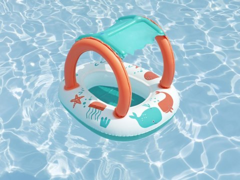 Bestway Dmuchany Ponton comfort plush łódka odpinany dach z dnem 34203