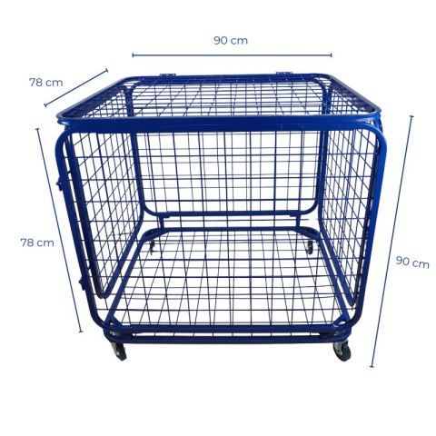 Wózek na piłki z profilu metalowego i kratownicy - Legend Sport