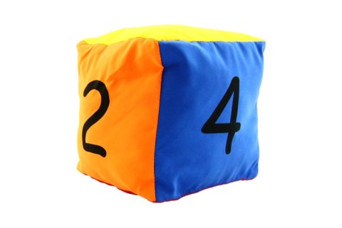 Kostka edukacyjna 10 cm - Cyfry
