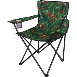 KRZESŁO TURYSTYCZNE SKŁADANE 50x50x80CM FLOWER ENERO CAMP