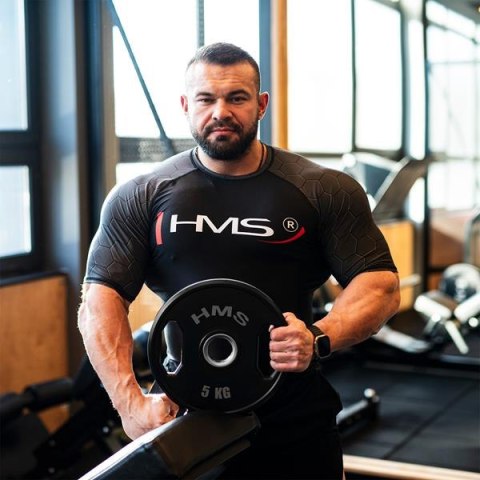 HMS TOG05 2 x 5 KG TALERZ OLIMPIJSKI OGUMOWANY 2 x 5 KG HMS