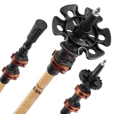 NILS TK8606 KIJE TREKKINGOWE BAMBUSOWE NILS