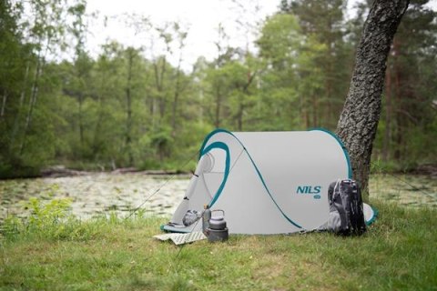 NILS CAMP NC3743 NAMIOT KEMPINGOWY SAMOROZKŁADAJĄCY SZARY NILS CAMP