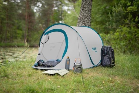 NILS CAMP NC3743 NAMIOT KEMPINGOWY SAMOROZKŁADAJĄCY SZARY NILS CAMP