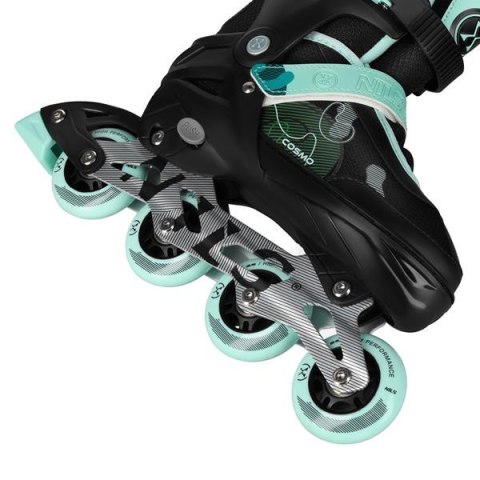NILS EXTREME NA13808 ŁYŻWOROLKI COSMO ZIELONE ROZM. M(34-37) NILS EXTREME