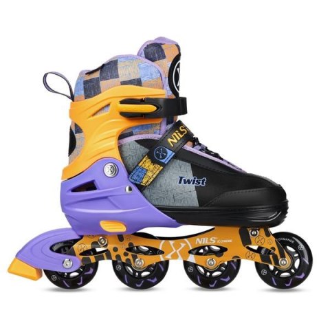 NILS EXTREME NA13810 ŁYŻWOROLKI TWIST ŻÓŁTE ROZM. S(31-34) NILS EXTREME
