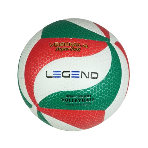 Piłka siatkowa VB9000 czerwień/zieleń/biel rozmiar 4 - Legend Sport