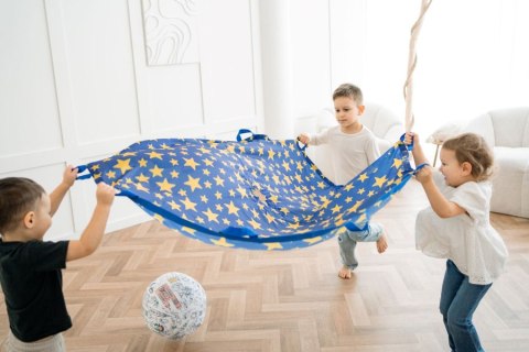 Chusta Animacyjna - Spadochron Animacyjny AKSON 1,5m GWIAZDY