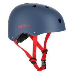 NILS EXTREME MTW001-1 KASK SZARO-CZERWONY ROZM. XS(48-52CM) NILS EXTREME