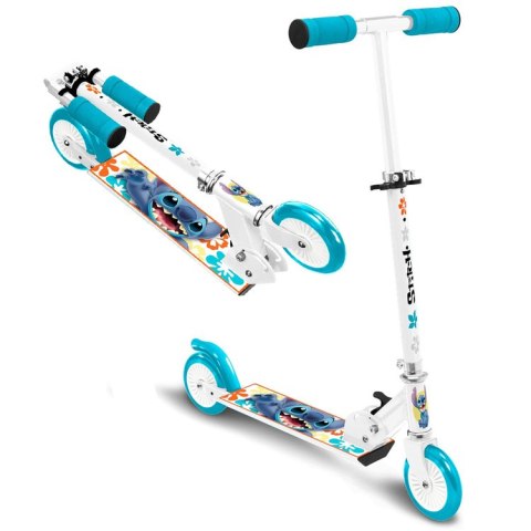 Hulajnoga składana dwukołowa Disney STITCH 50 kg BIAŁA SP0842