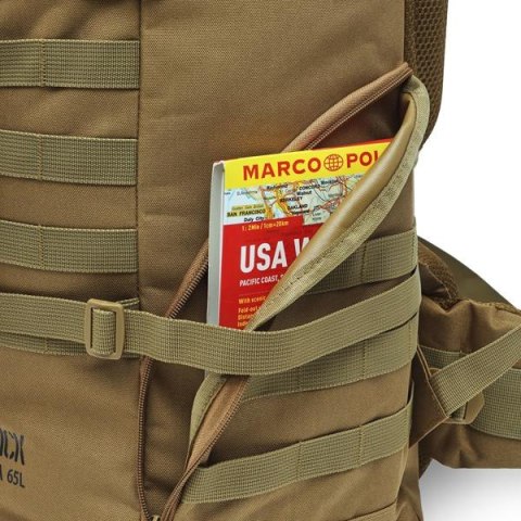 NILS CAMP NC3903 PLECAK TAKTYCZNY MAVERICK BRĄZOWY 65L NILS CAMP