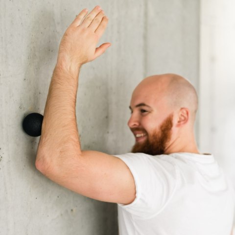 HMS BLM01 LACROSSE POJEDYNCZA PIŁKA DO MASAŻU HMS