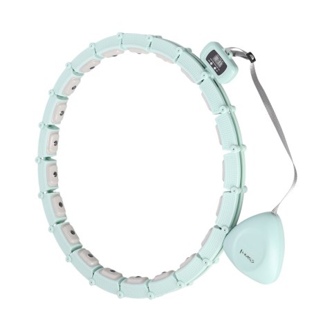 HMS HHM14 HULA HOP GREEN Z MAGNESAMI I OBCIĄŻNIKIEM + LICZNIK HMS