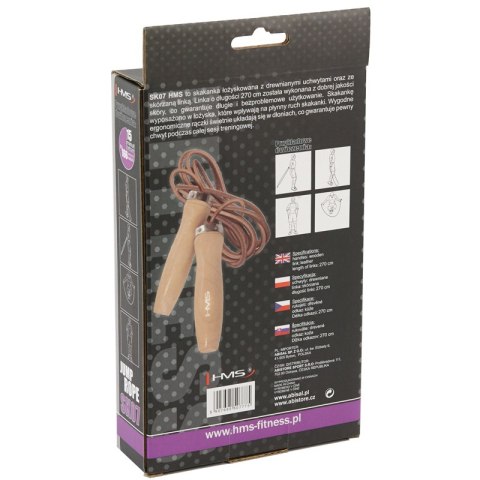 HMS SK07 SKAKANKA SKÓRA+ DREWNIANA RĄCZKA HMS