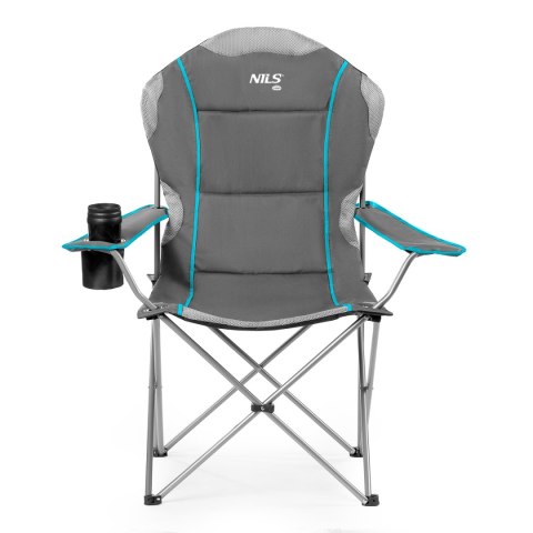 NILS CAMP NC3080 JASNOSZARY KRZESŁO TURYSTYCZNE NILS CAMP