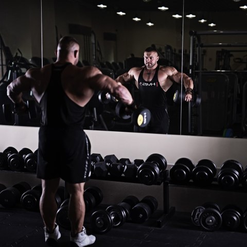 HMS HG PRO 1 KG HANTLA GUMOWANA HMS