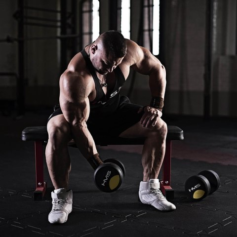 HMS HG PRO 3 KG HANTLA GUMOWANA HMS