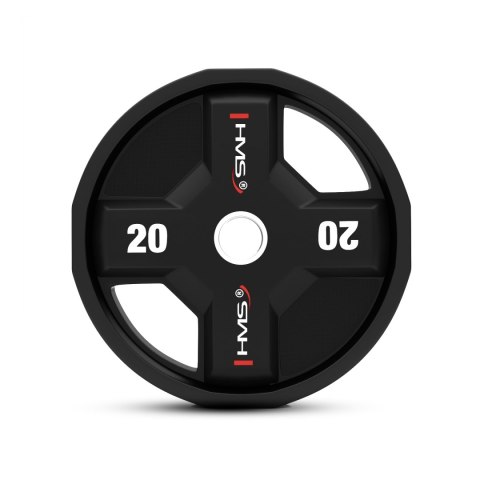 HMS TPC20 TALERZ OLIMPIJSKI POLIURETANOWY CPU 20 KG HMS