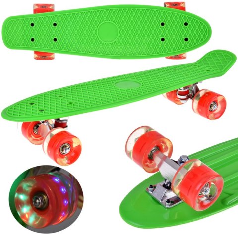 Fiszka LED Deskorolka ze Świecącymi Kółkami do jazdy w Skateparku SP0825