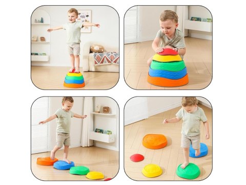 Ścieżka Sensoryczna balans Kamienie do treningu równowagi 5 sztuk SP0833