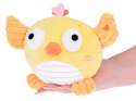 Pluszowa interaktywna piłka ptak KURA Nagrywa gra melodyjki wibruje ZA5575
