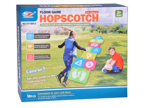 Dynamiczna gra ruchowa GRA W KLASY - piankowe puzzle ZA5610