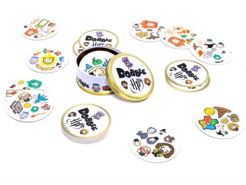 Gra Karciana gra Dobble Harry Potter - okrągłe karty do gry GR0772