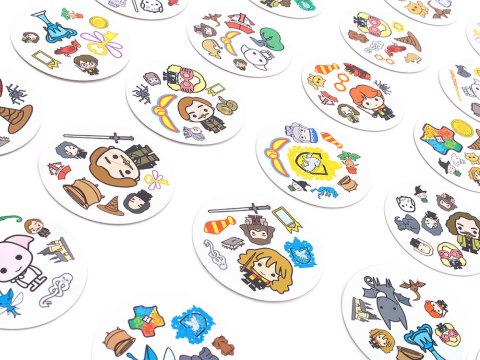 Gra Karciana gra Dobble Harry Potter - okrągłe karty do gry GR0772