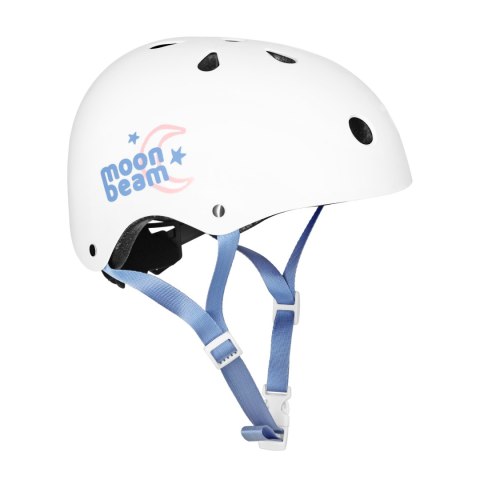 NILS EXTREME NA0189 ZESTAW LED ŁYŻWOROLKI OCHRANIACZE MOONBEAM BIAŁE ROZM. M(35-38) NILS EXTREME