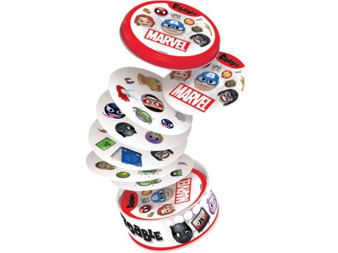 Rebel Karciana gra Dobble Marvel Emoji - okrągłe karty do gry GR0773