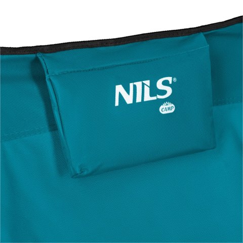 NILS CAMP NC3306 KRZESŁO PLAŻOWE NIEBIESKO CZARNE NILS CAMP