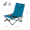 NILS CAMP NC3306 KRZESŁO PLAŻOWE NIEBIESKO SZARE NILS CAMP