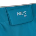 NILS CAMP NC3306 KRZESŁO PLAŻOWE NIEBIESKO SZARE NILS CAMP