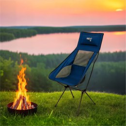 NILS CAMP NC3322 KRZESŁO SKŁADANE ULTRALIGHT GRANATOWE NILS CAMP