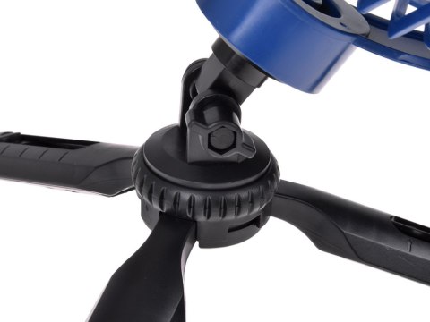 Cichy Wiatrak biurkowy Wentylator Bezprzewodowy USB 3 x nawiew ZA5609