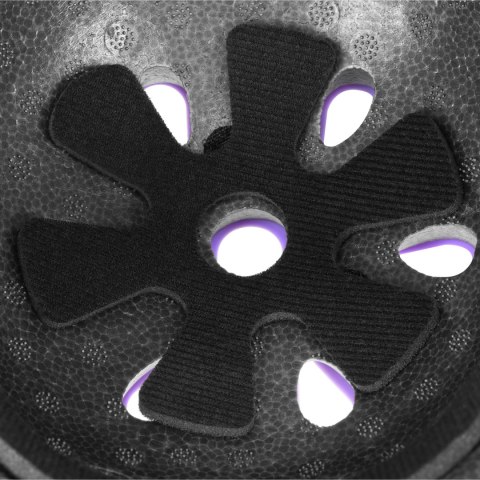 NILS EXTREME NA0189 ZESTAW LED ŁYŻWOROLKI OCHRANIACZE MOONBEAM FIOLETOWE ROZM. L(39-42) NILS EXTREME