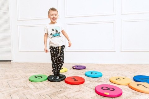 Poduszki KODURA 3 cm zestaw Liczby 31-40 zestaw 10 szt. AKSON