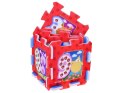 Puzzle piankowe ZWIERZĘTA i CYFRY Mata dla niemowląt 93x93cm ZA3147